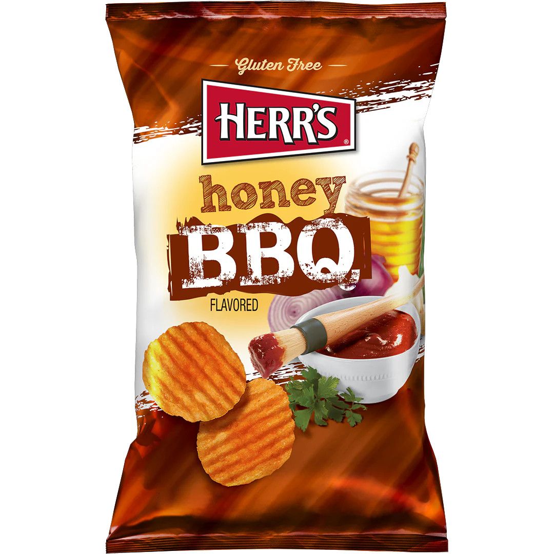 Honey BBQ Ripple Potato Chips