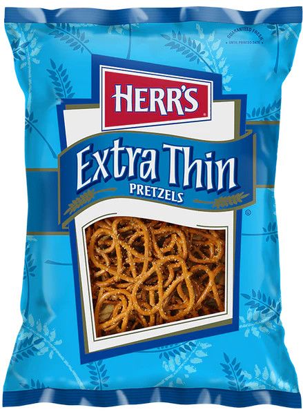 Pretzels extra thin