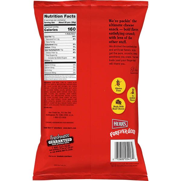 Cheddaboom Crunchy Cheesestick