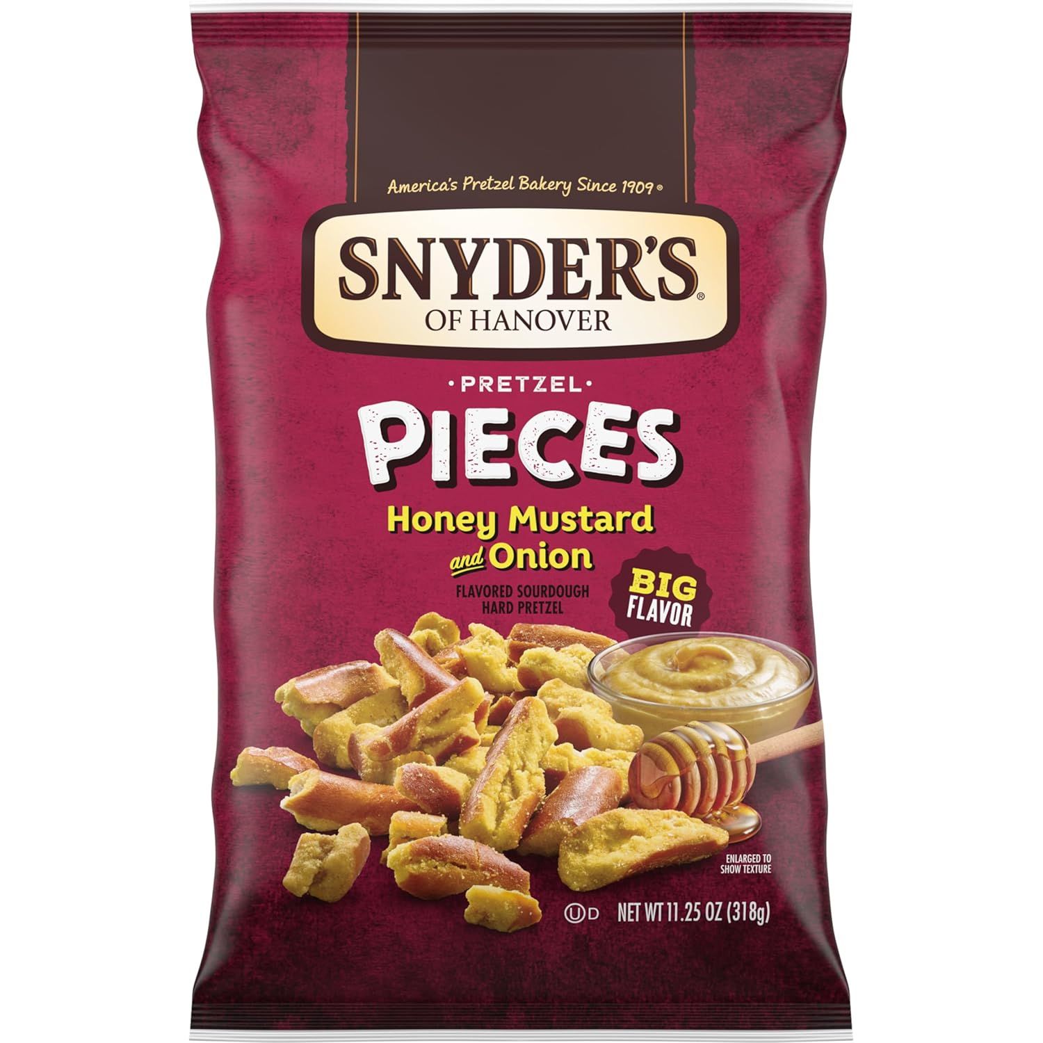 Pretzel Pieces Honey Mustard &amp; Onion
