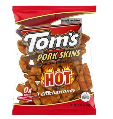 Tom’s Pork Skins Hot