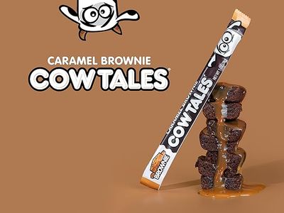 Brownie Caramel Cow Tales