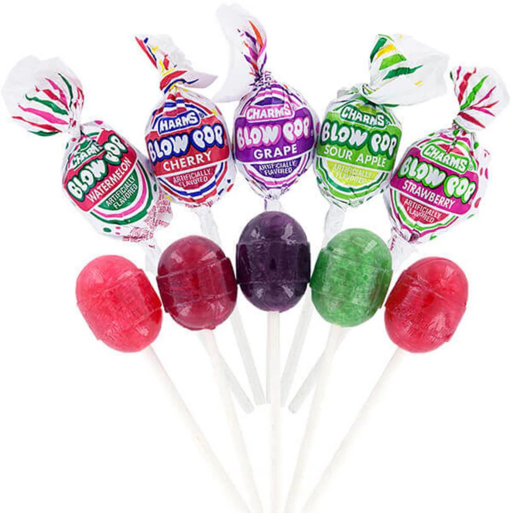 Chams Blow Pop Lollipops Assorted