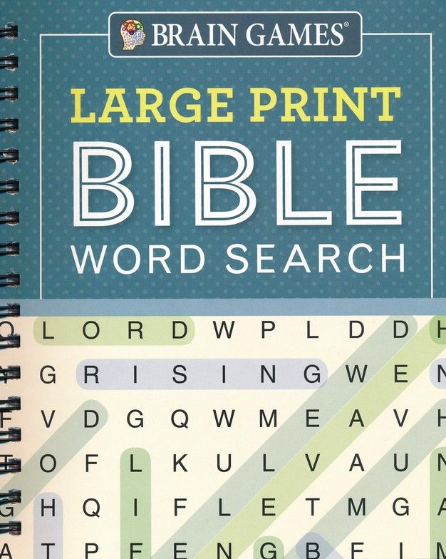 Bible Word Search-Large Print