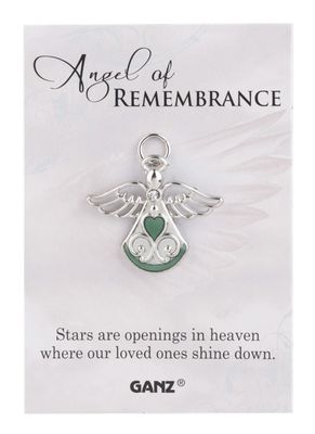 PIN-ANGEL OF REMEMBRANCE,ZINC