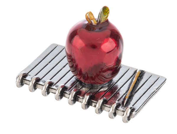 Teacher&#39;s Little Apple Charm