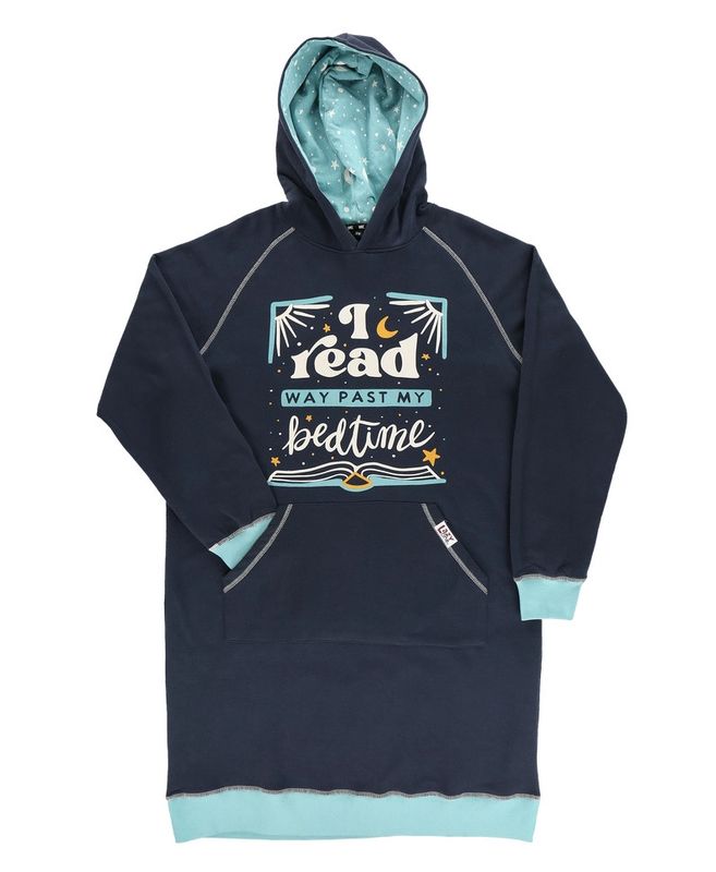 Read Past Bedtime Sleep Hoodie