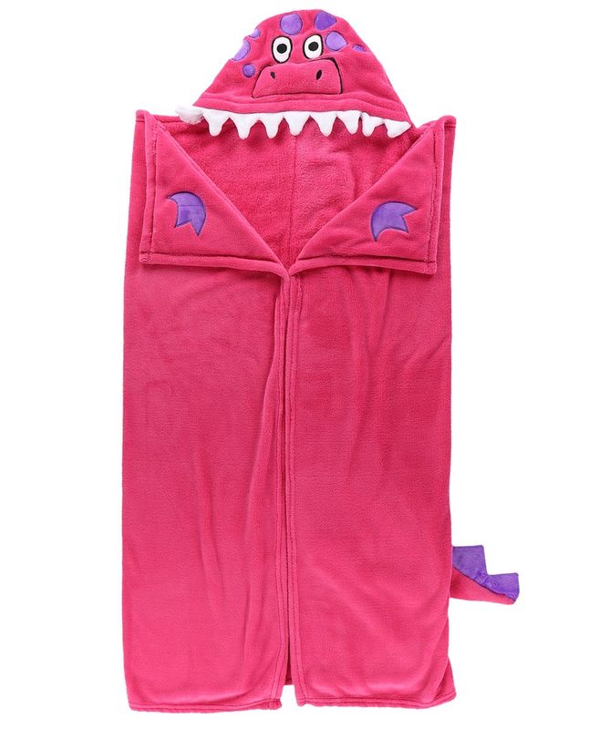 Pink Dino Critter Blanket