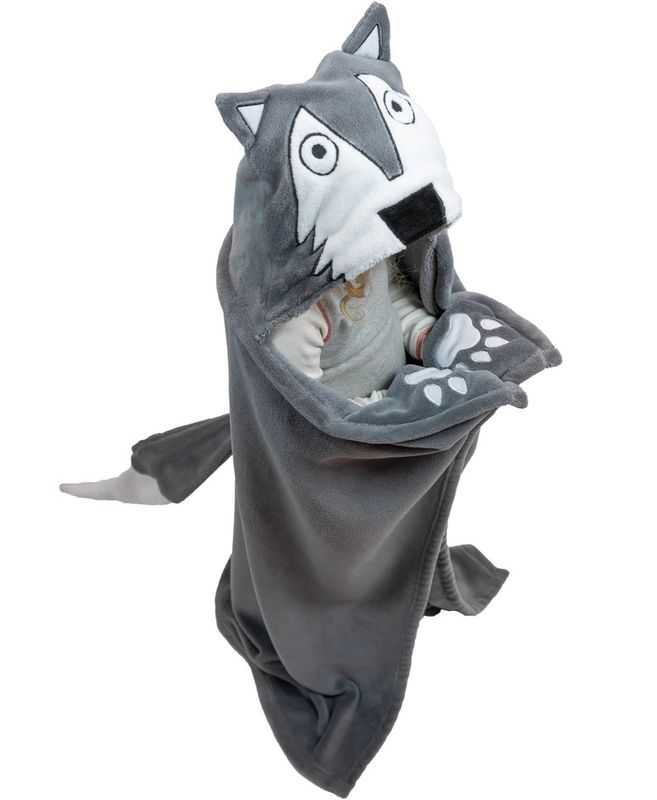 Wolf Critter Blanket