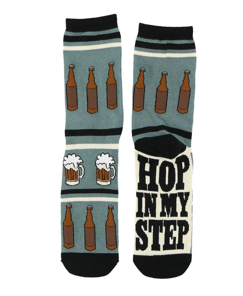 Beer Crew Sock One Size