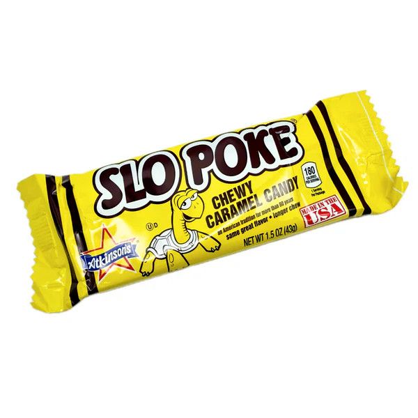 Slo Poke Chewy Caramel Candy Bar