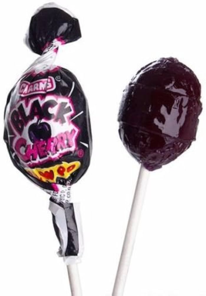 Charms Blow Pop Lollipops Black Cherry