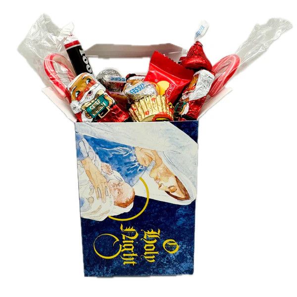 Personal Size Christmas Candy Treat Box for Adults-Religious