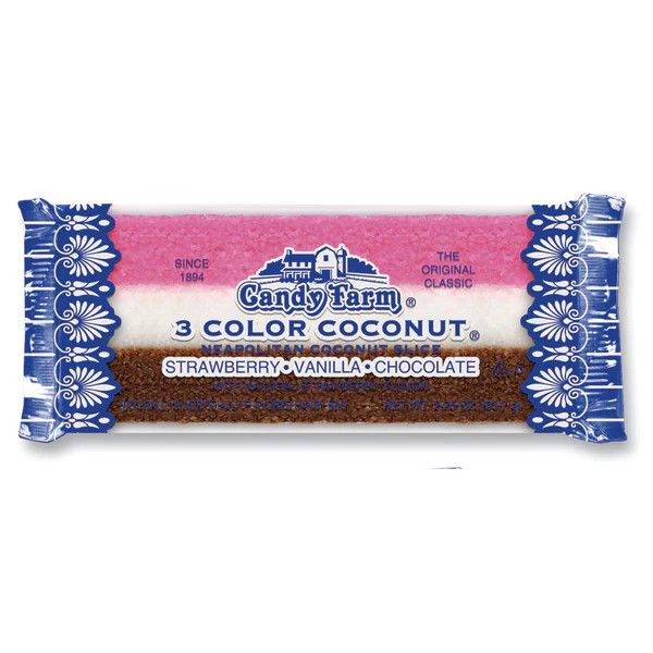 Candy Farm 3 Color Coconut Bars
