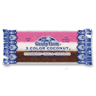 Candy Farm 3 Color Coconut Bars