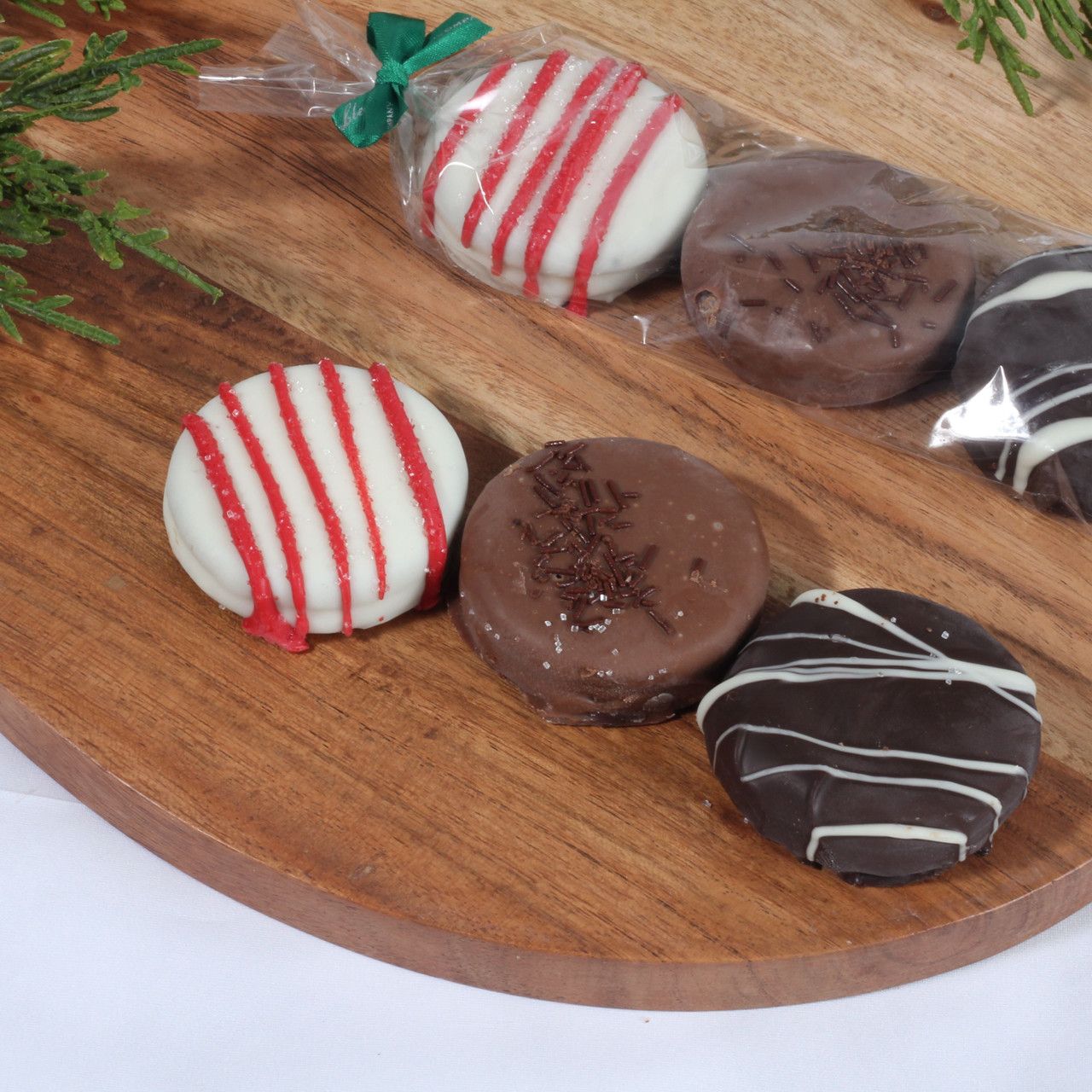 Christmas Chocolate Covered Oreo Trio Sleeve