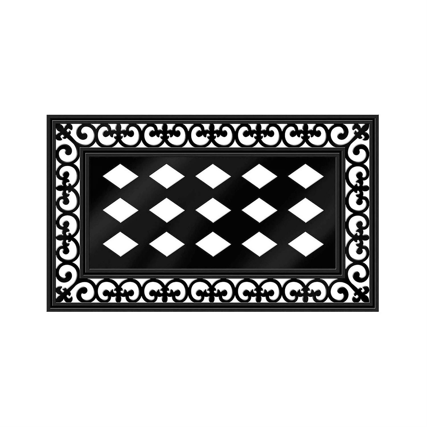 Fleur Scroll Sassafras Mat Tray