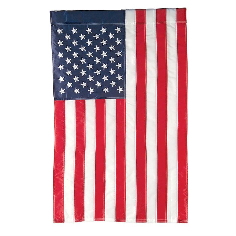 American Flag Garden Applique Flag