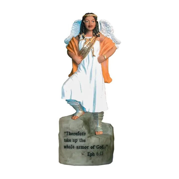 African American Angel: Gospel of Peace! 9.5"H