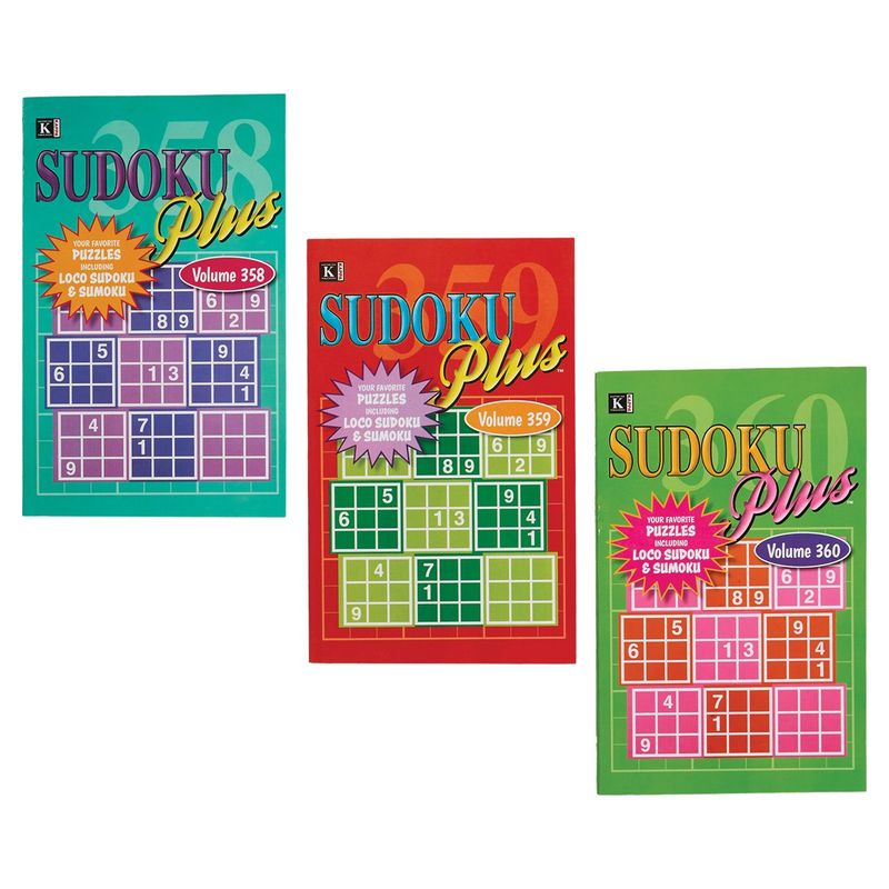 Pocket Digest Sudoku Puzzle Books