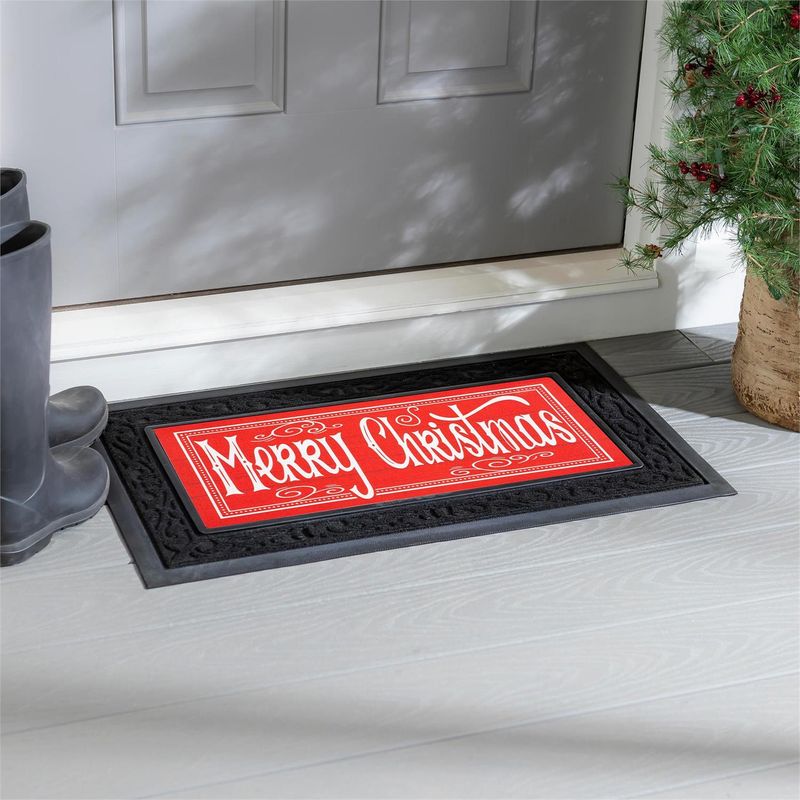 Bright Merry Christmas Sassafras Switch Mat