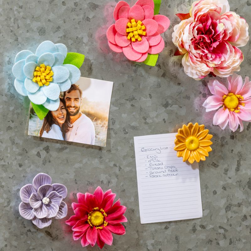 Floral Magnet Program with Magnetic Tree Display