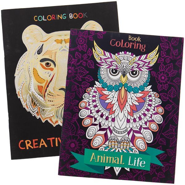 Adult Coloring Books - Animals