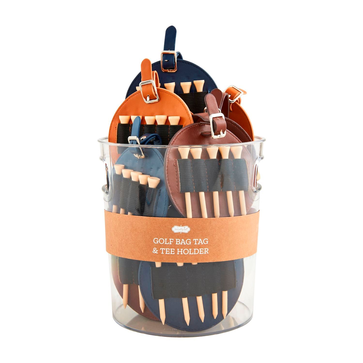 Golf Bag Tee Bags, Color: Caramel