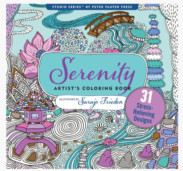 Serenity Artist's Coloring Book