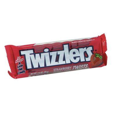 Twizzlers Twists Strawberry Flavored Licorice