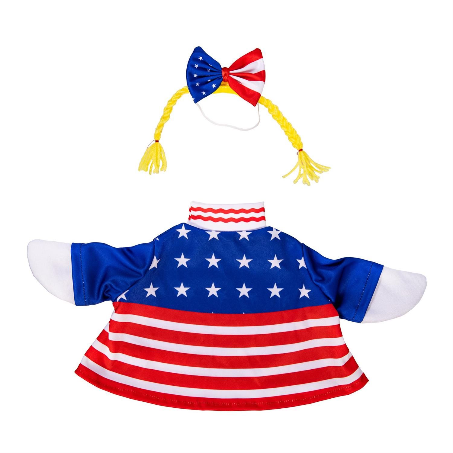 Porch Goose Outfit, Patriotic Dress