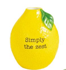 Lemon Bud Vase