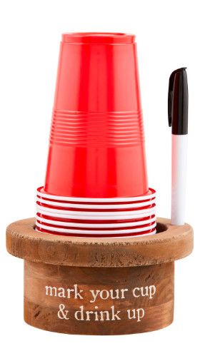 Disposable Cup &amp; Marker Set