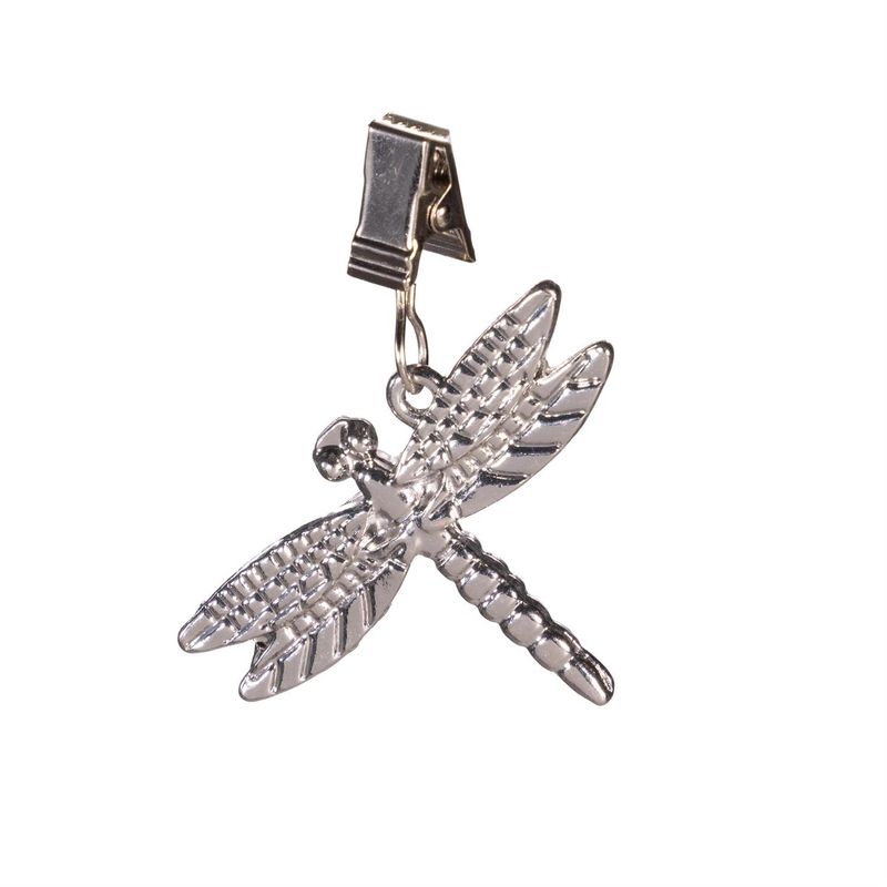 Metal Spring Dragonfly Flag Clips