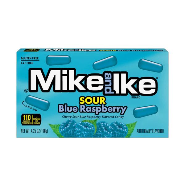 Mike and Ike Sour Blue Raspberry