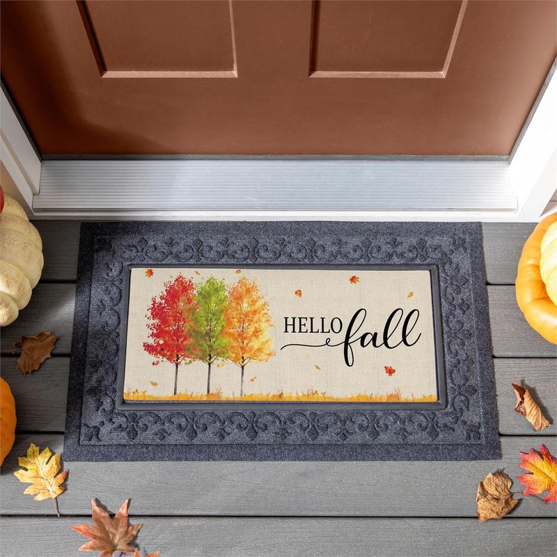 Hello Fall Autumn Trees Sassafras Switch Mat