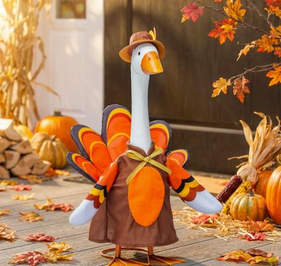 Porch Goose Outfit, Turkey Trot