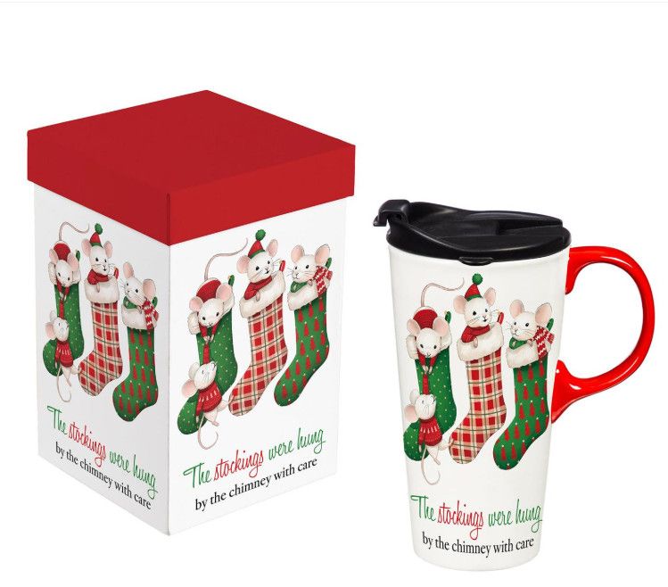 Twas The Night Travel Cup Ceramic Perfect Cup, 17o