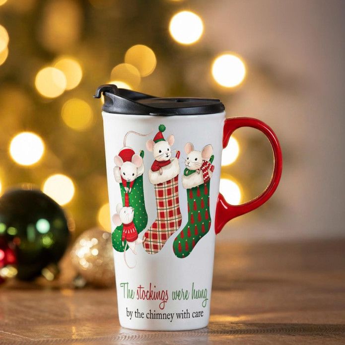 Twas The Night Travel Cup Ceramic Perfect Cup, 17o