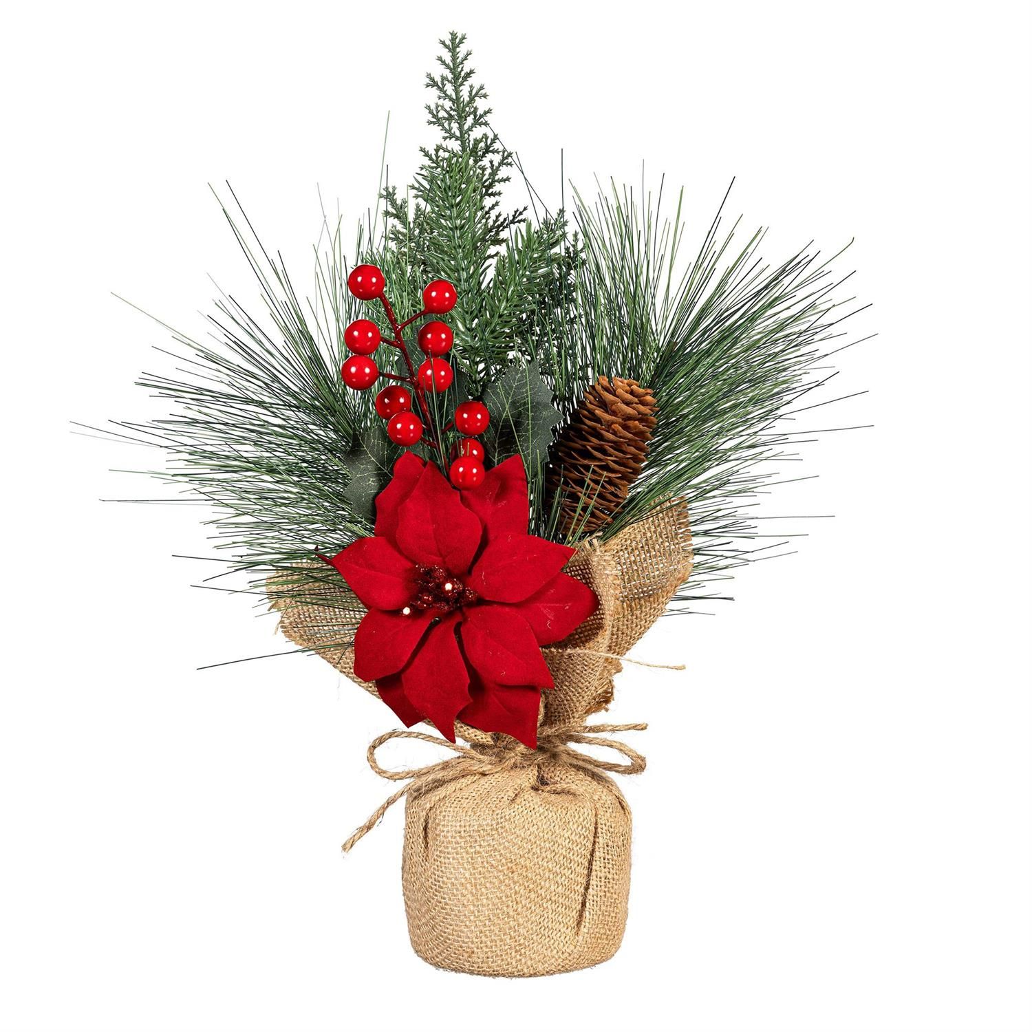 Feels Like The Holidays Faux Floral Table Decor