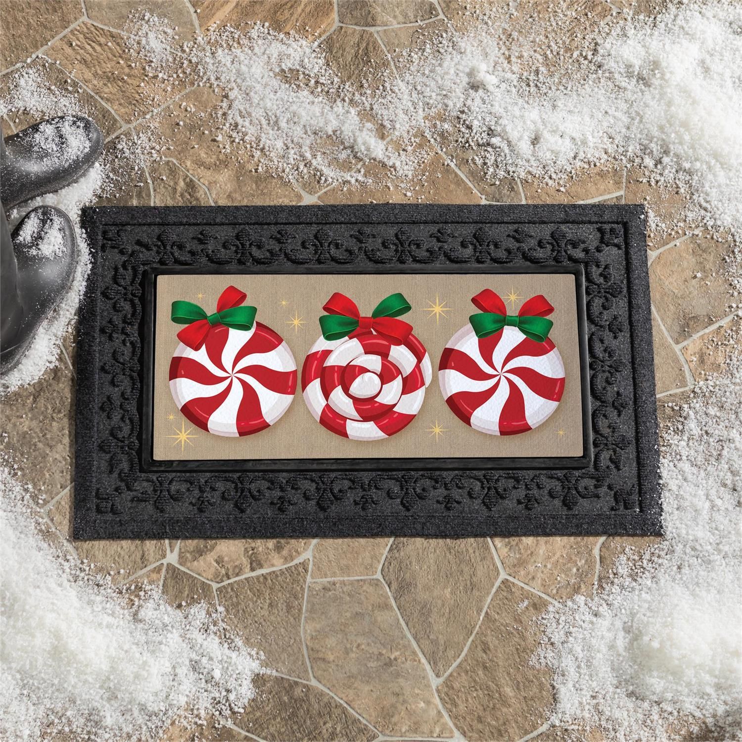 Peppermint Wishes Sassafras Switch Mat