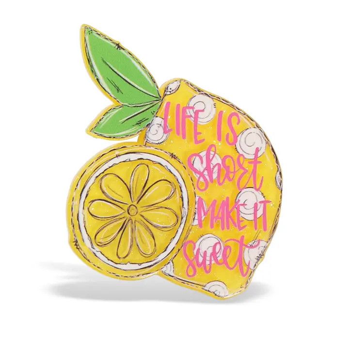 Life Lemon Acrylic