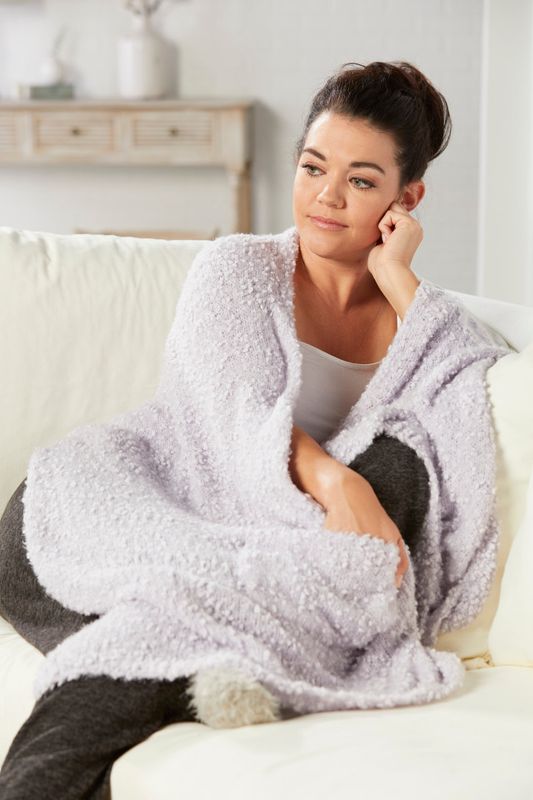 Giving Shawl - Light Purple