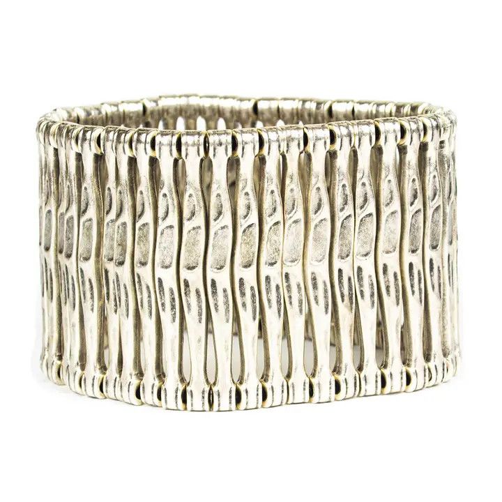 "Flex" silver plated Bracelet