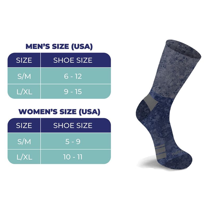 Non-Binding Loose Fit Diabetic Crew Socks