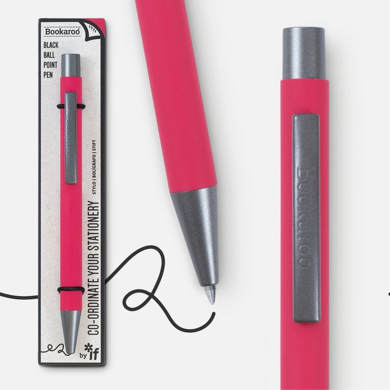 Bookaroo Pen/Hot Pink