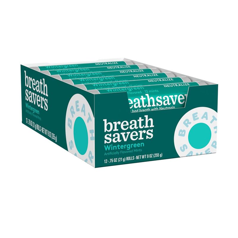 Breath Savers Wintergreen Sugar Free Mints