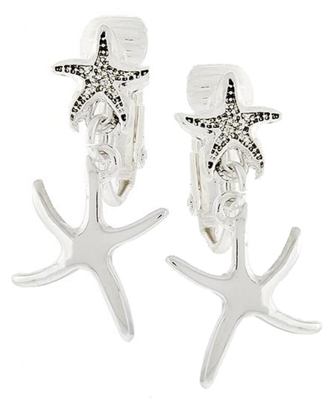 SEA LIFE METAL DANGLE EARRING SET
