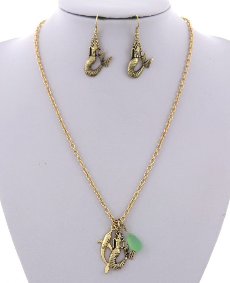 NECKLACE &amp; EARRING SET