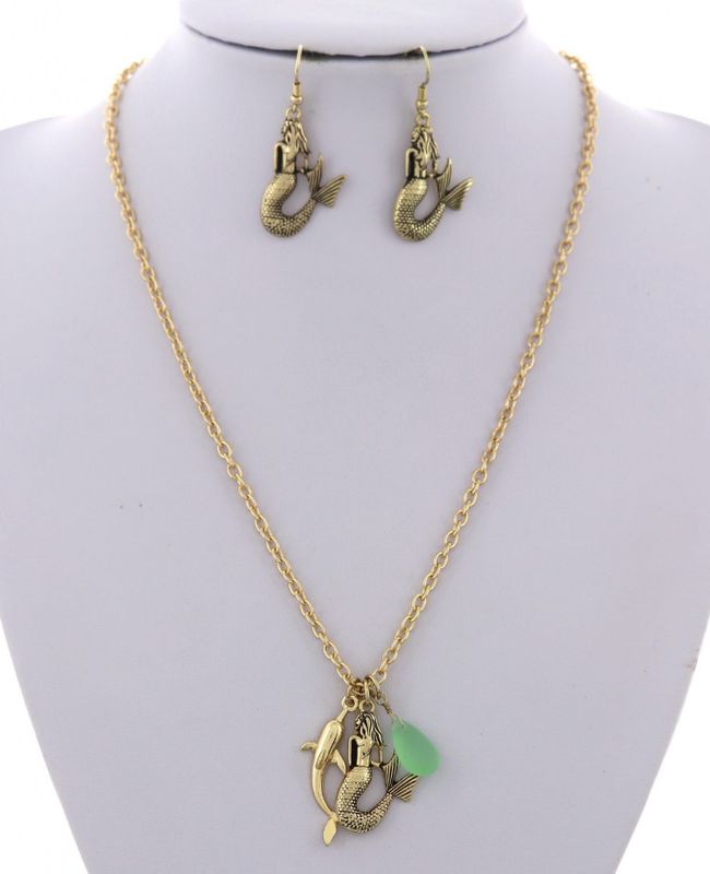 NECKLACE &amp; EARRING SET